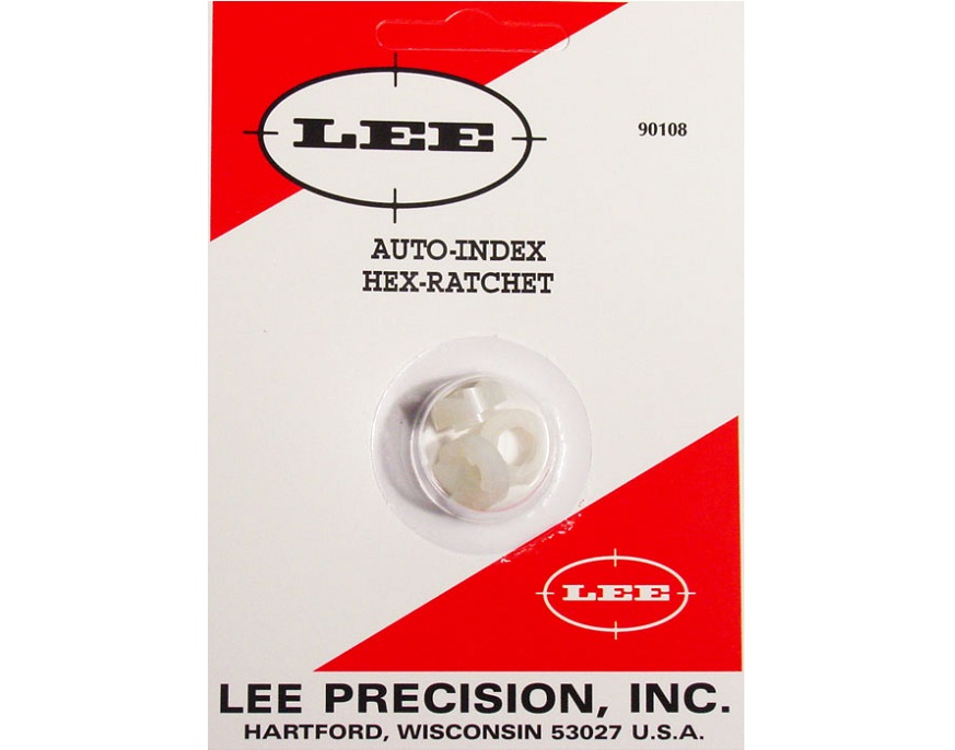 Lee AUTO-INDEX HEX-RATCHET verpakking 3 stuks